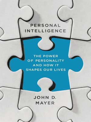 cover image of Personal Intelligence